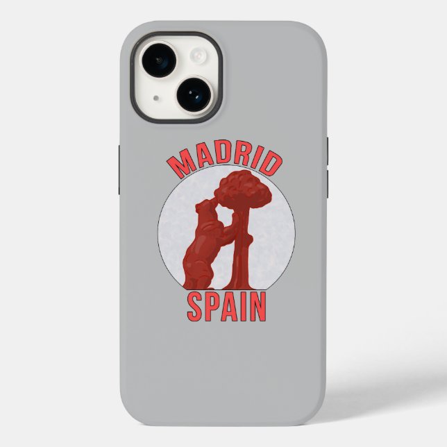 Madrid Spain Case-Mate iPhone Case (Back)