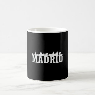 Madrid Spain City Skyline Cityscape Funny Gift Coffee Mug