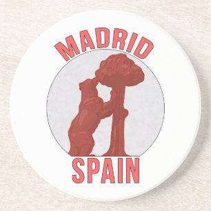 Madrid Spain Coaster