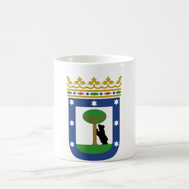 Madrid Spain Coat of Arms Coffee Mug (Center)