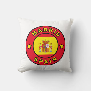 Madrid Spain Cushion
