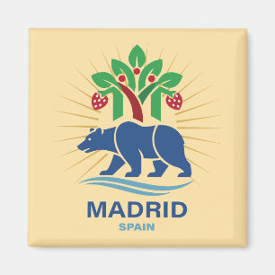 Madrid Spain Europe Magnet