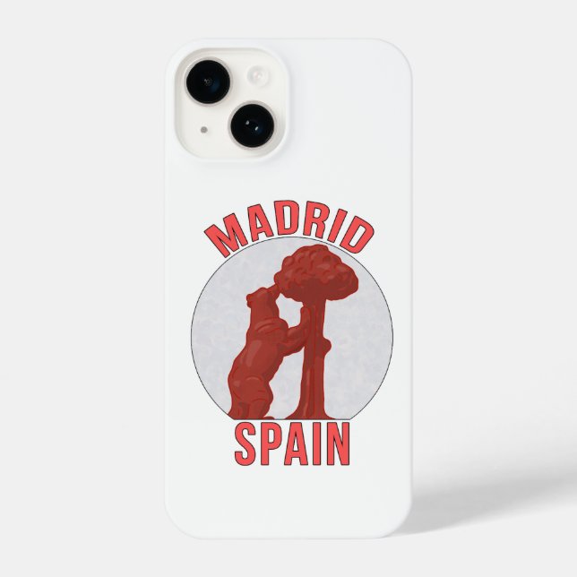 Madrid Spain iPhone Case (Back)