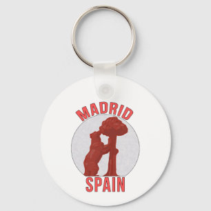 Madrid Spain Key Ring