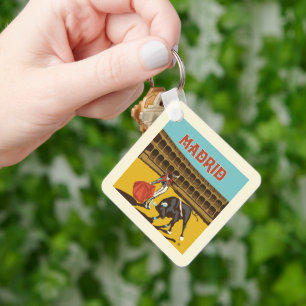 Madrid, Spain Key Ring