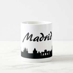 Madrid, Spain Landmark Gift Mug