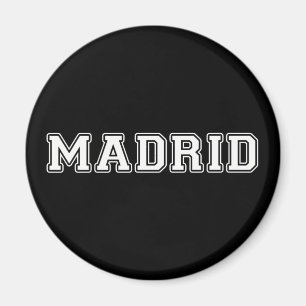Madrid Spain Magnet