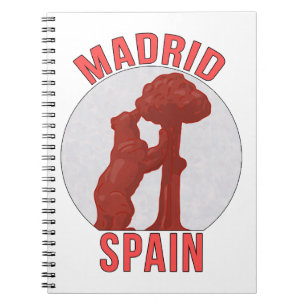 Madrid Spain Notebook