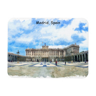 Madrid Spain Palace Magnet