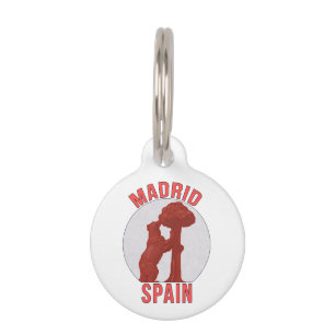 Madrid Spain Pet Tag