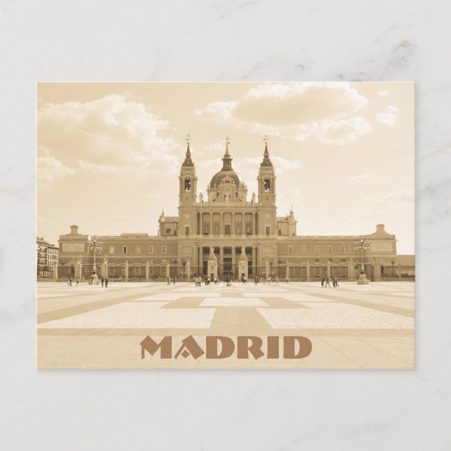 Madrid, Spain Postcard (Front)