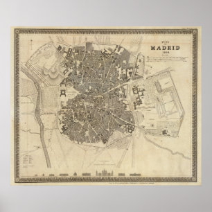 Madrid, Spain Poster