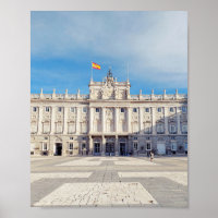Madrid Spain Royal Palace Fortress