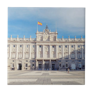 Madrid Spain Royal Palace Fortress Tile