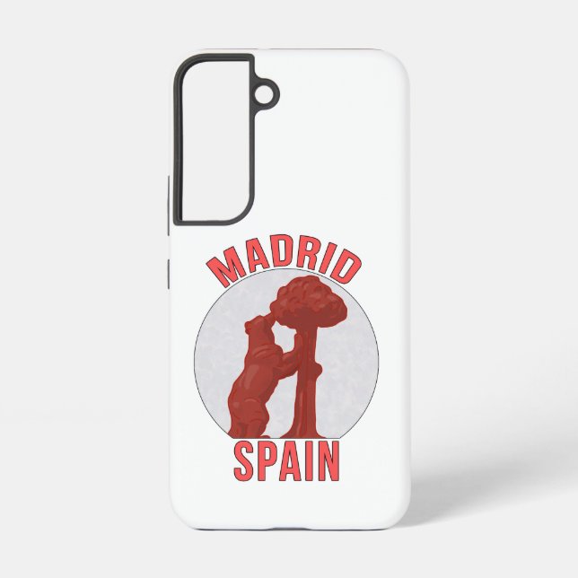 Madrid Spain Samsung Galaxy S22 Case (Back)