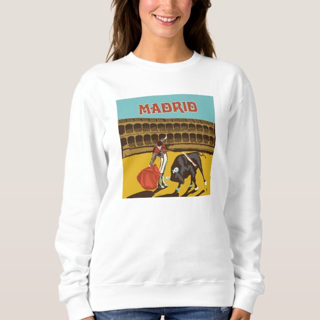 Madrid, Spain Sweatshirt (Front)