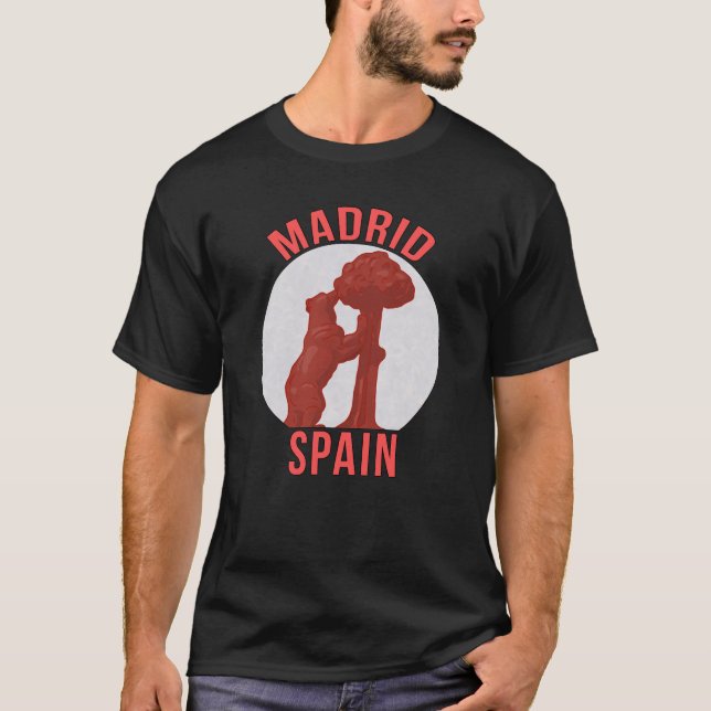 Madrid Spain T-Shirt (Front)