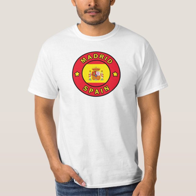Madrid Spain T-Shirt (Front)