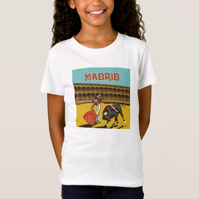 Madrid, Spain T-Shirt (Front)