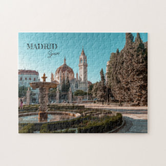 Madrid Spain Travel landscape souvenir Jigsaw Puzzle