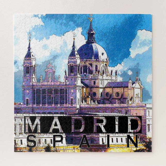 Madrid Square Puzzle (Vertical)