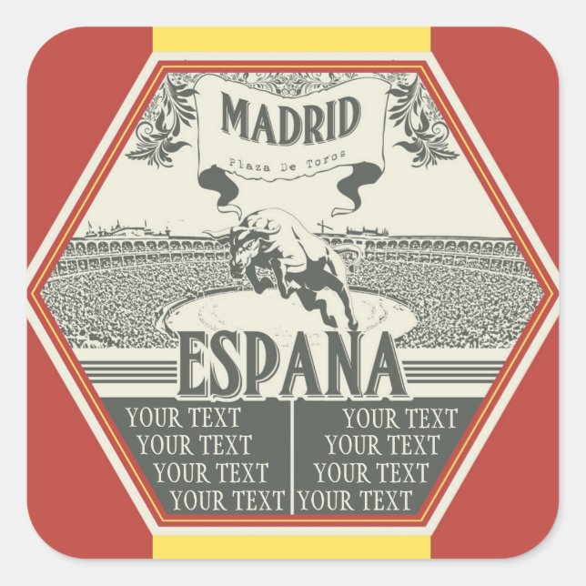 Madrid sticker (Front)