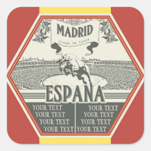 Madrid sticker