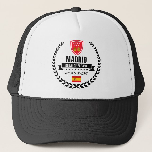 Madrid Trucker Hat (Front)