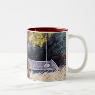 Madrona and the boat Tea Mug