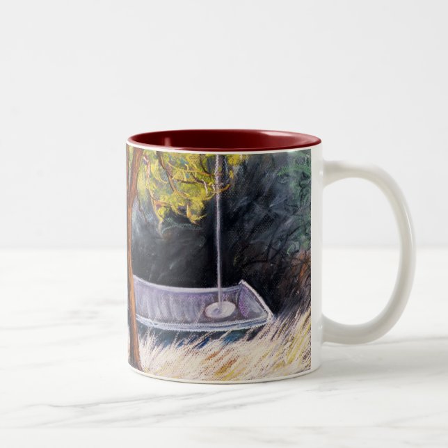 Madrona and the boat Tea Mug (Right)