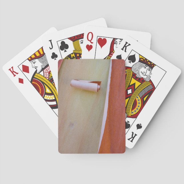 Madrone Tree Bark Detail Playing Cards (Back)