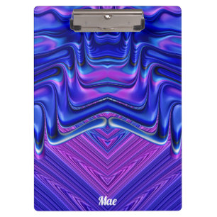MAE ~ 3D! ~ Pink White and Blue original ~  Clipboard