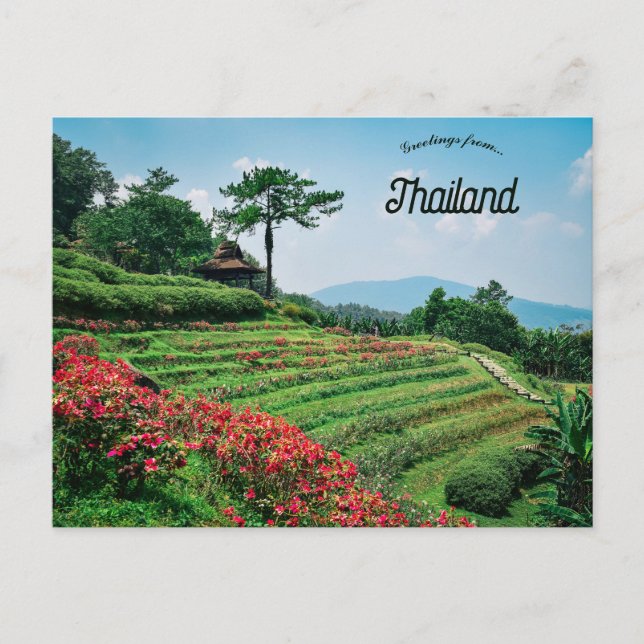 Mae Hong Son Thailand Postcard (Front)