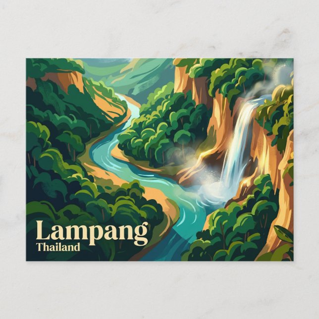 Mae Phang National Park Thailand Postcard (Front)