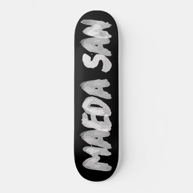 Maeda San Skateboard (Front)