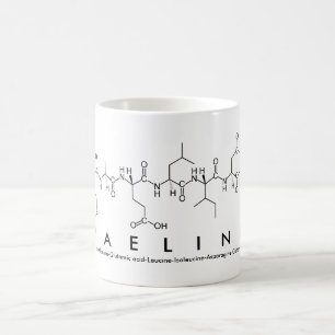 Maeline peptide name mug