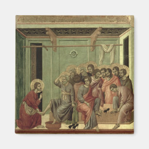 Maesta: Christ Washing the Disciples' Feet Magnet