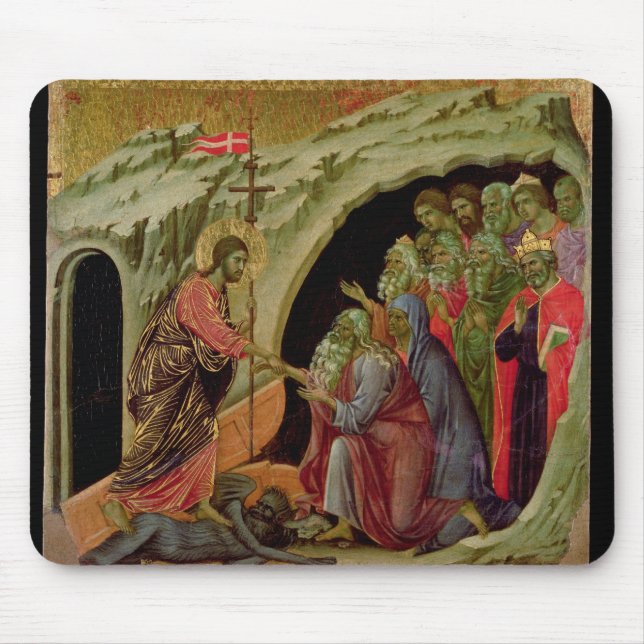 Maesta: Descent into Limbo, 1308-11 Mouse Pad (Front)