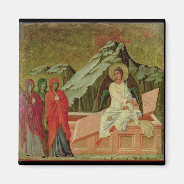 Maesta: The Three Maries at Christ's Tomb Magnet (Front)