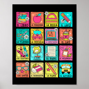 Maestra Bilingue Byck To School Spanish Teacher St Poster