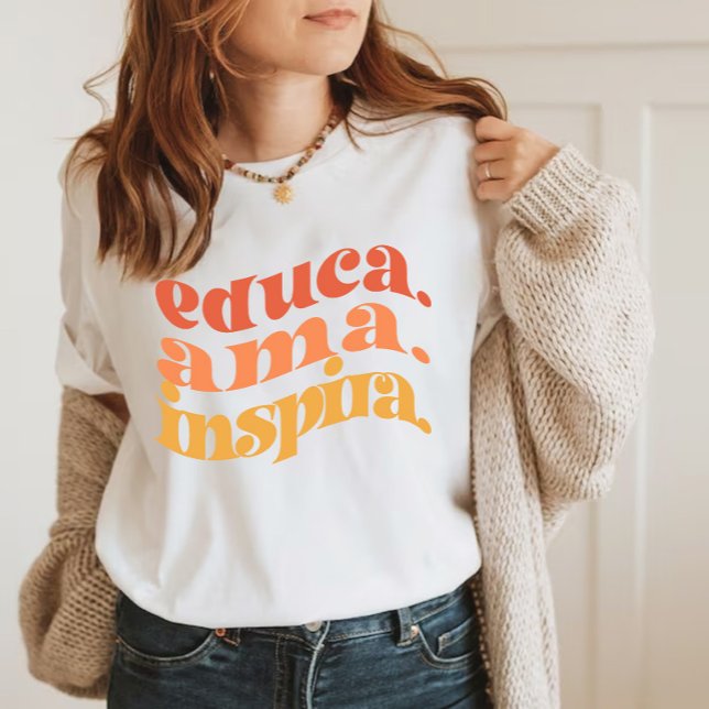 Maestra profesora español escuela T-Shirt (Creator Uploaded)