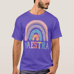 Maestra Spanish teacher latina bilingual teacher 1 T-Shirt