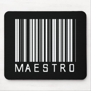 Maestro Bar Code Mouse Pad