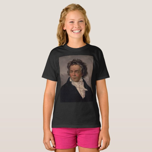 Maestro Ludwig Beethoven Symphony Music Composer  T-Shirt (Front Full)