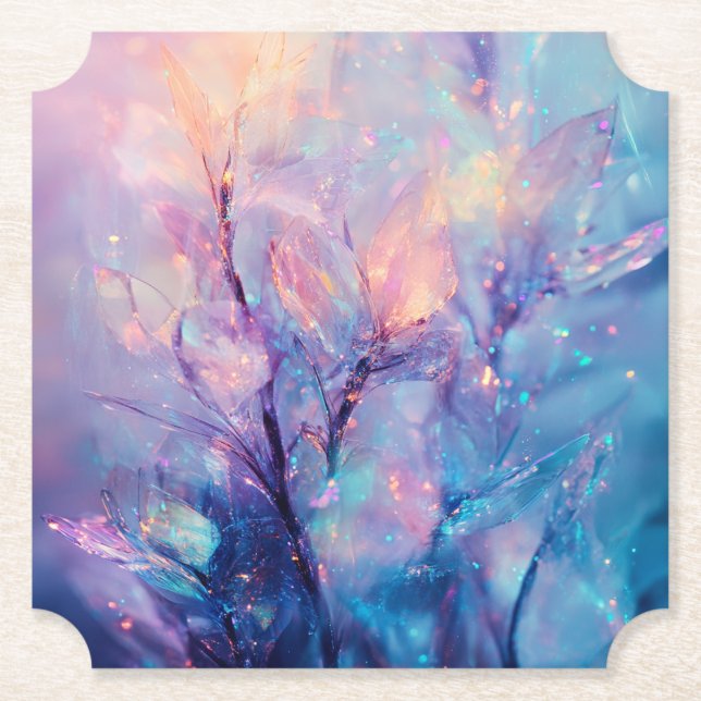 Maeve Elegant Paper Coasters (Front)