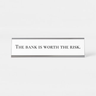 Maeve’s Note – Desk Nameplate