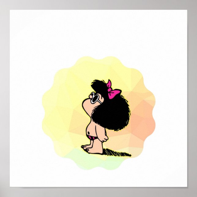 Mafalda in colours poster (Front)