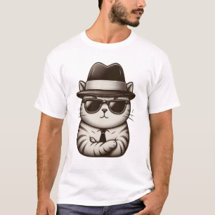 Mafia Cat – The Boss of the Alley T-Shirt
