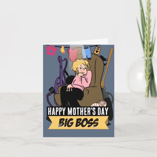 Mafia Mum: Mother's Day Edition Card (Front)