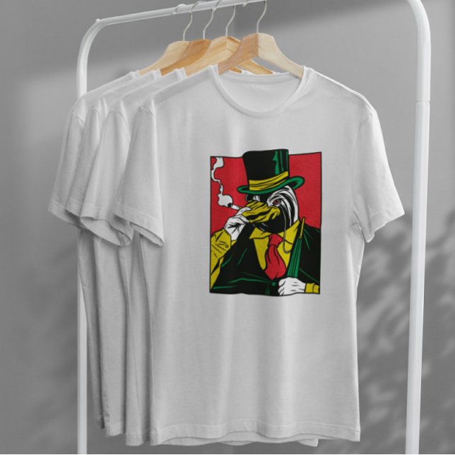 Mafia Penguin Animal Comic T-Shirt (Creator Uploaded)